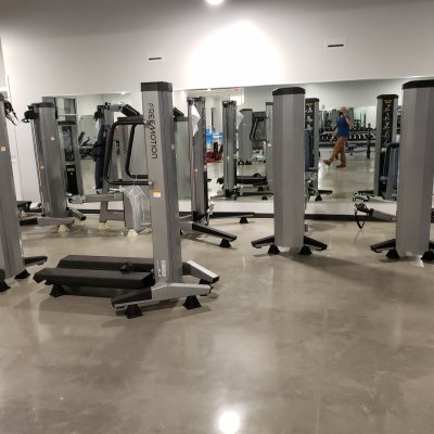 Overview of gym equipment